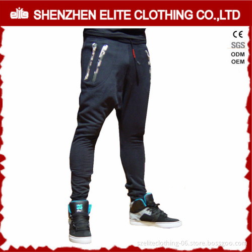 wholesale 2017 latest fashion men custom jogger pants with zippers